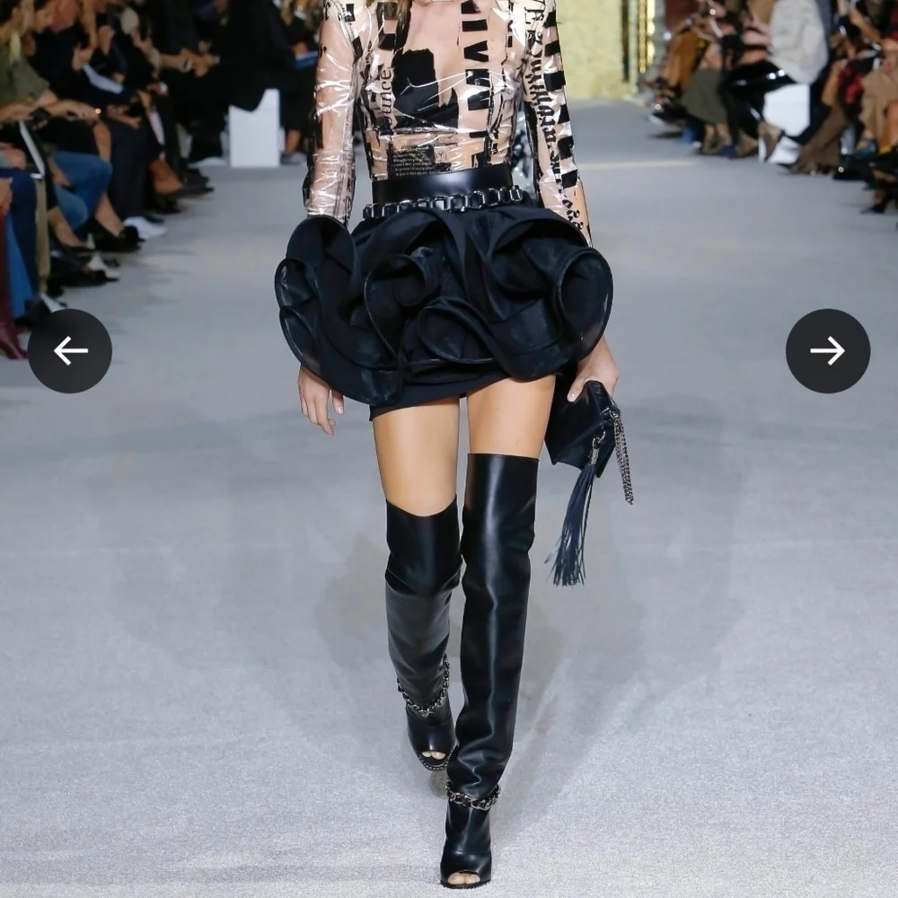 Balmain | Doll Chain Over Knee Boot